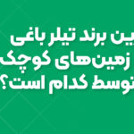 بهترین برند تیلر باغی برای زمین‌های کوچک تا متوسط کدام است؟